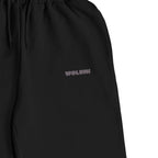 スウェットワイドパンツ black image