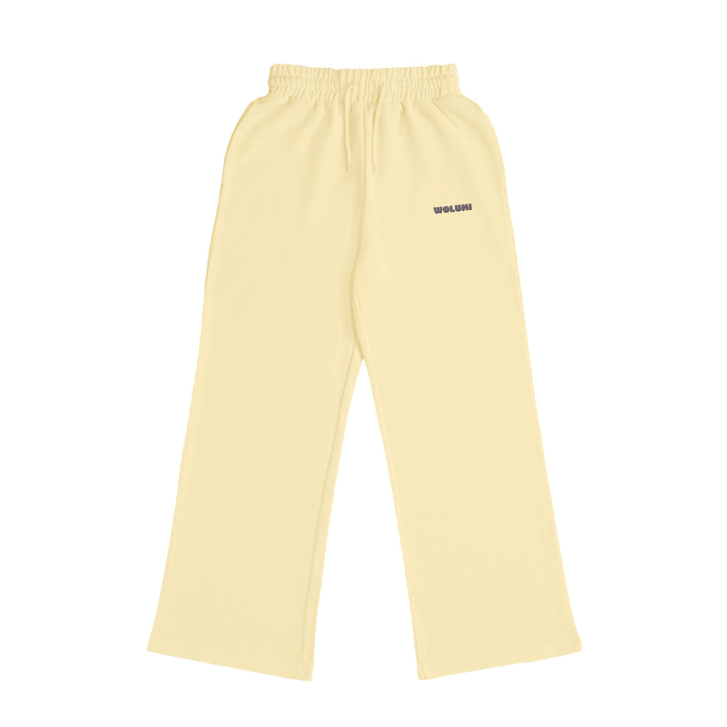 スウェットワイドパンツ light-yellow image