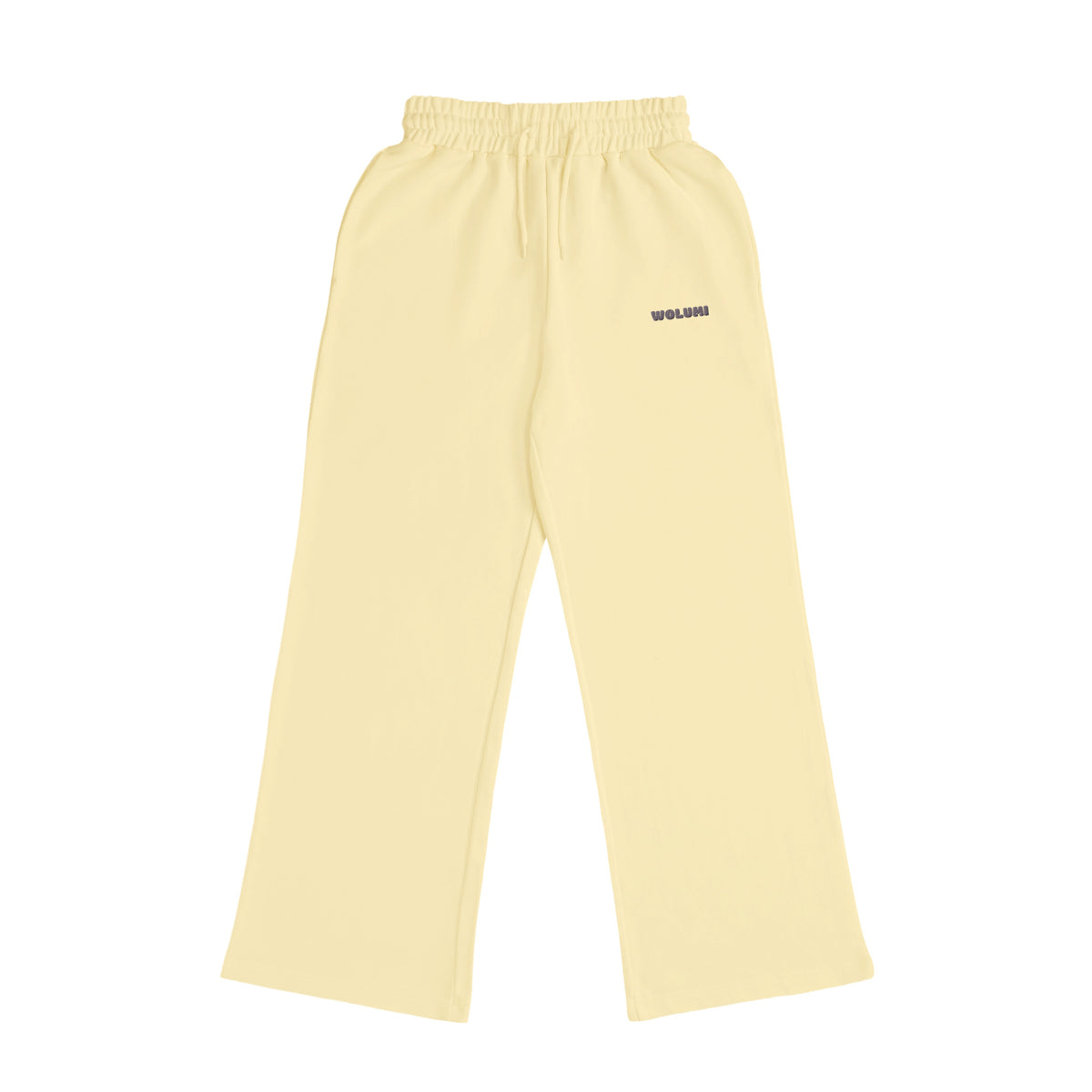 スウェットワイドパンツ light-yellow image