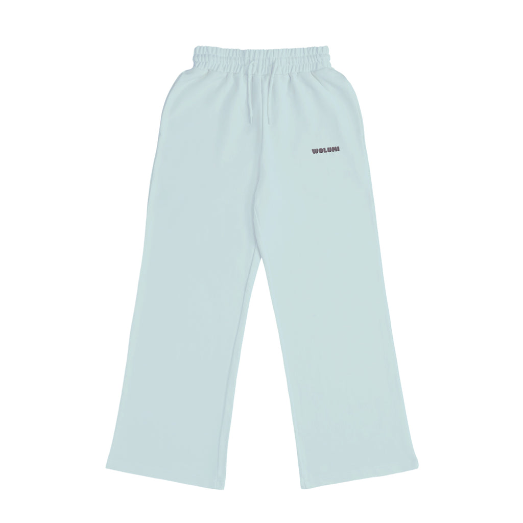 スウェットワイドパンツ sky-blue image