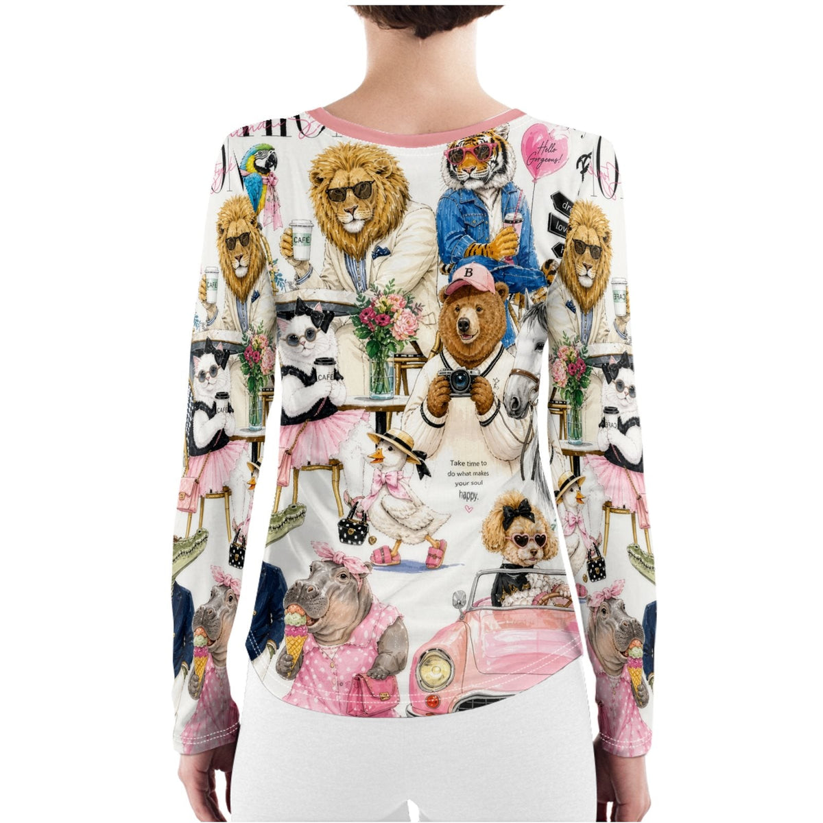 Fashionパジャマ 上着の後ろ