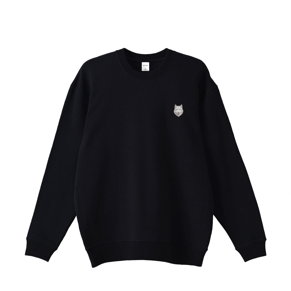 裏パイルスウェット black image