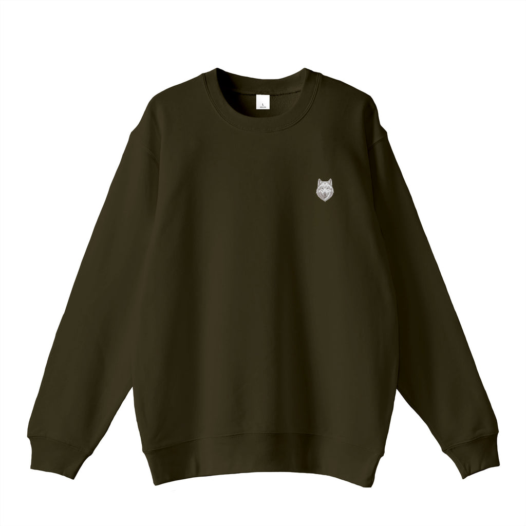 裏パイルスウェット olive-drab image