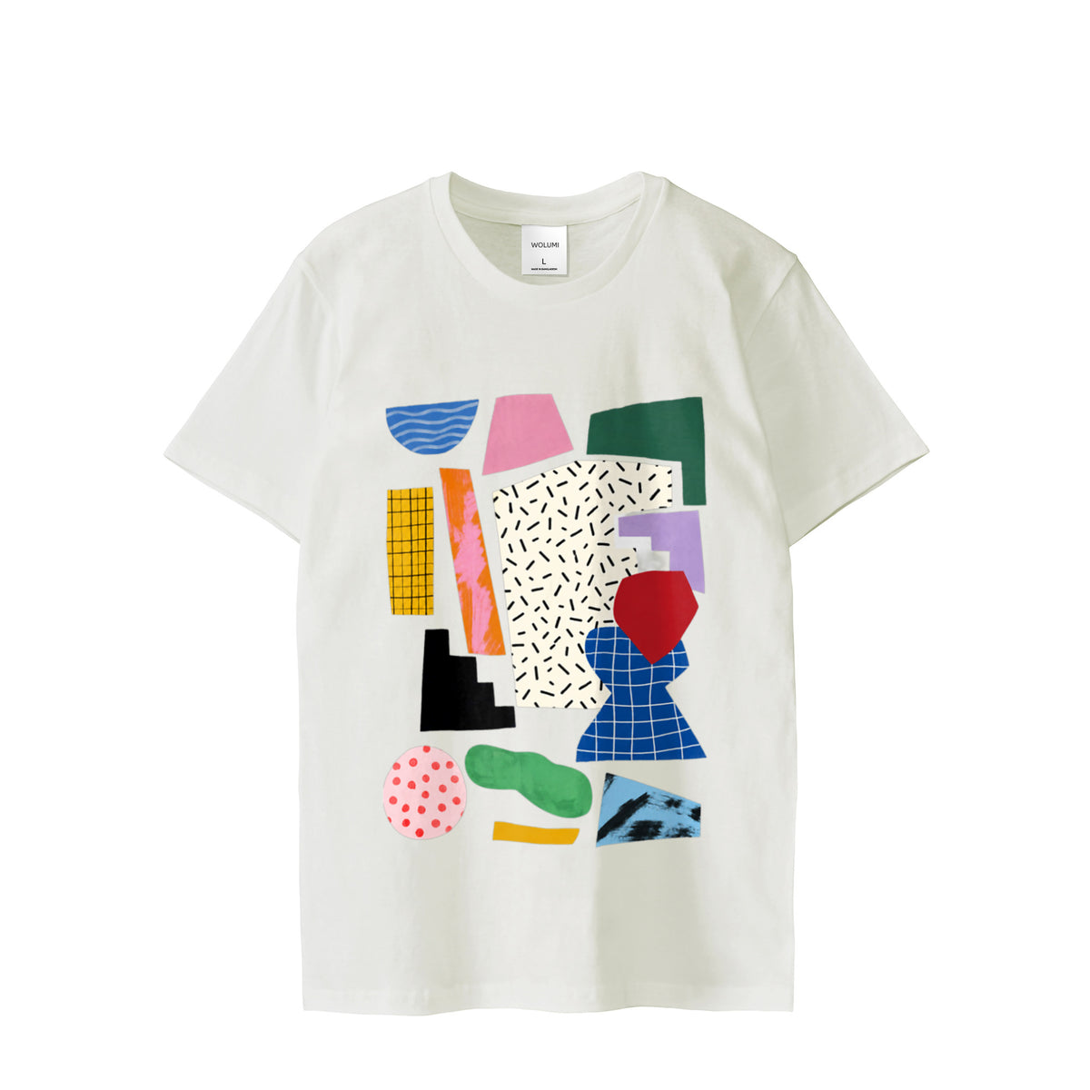 レギュラーフィットTシャツ white image