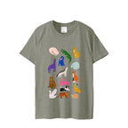 レギュラーフィットTシャツ gray image