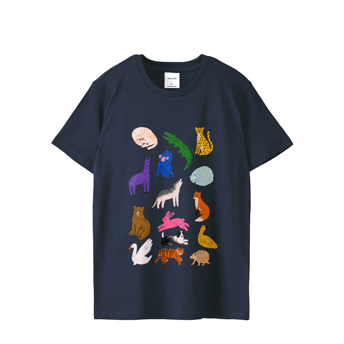 レギュラーフィットTシャツ navy image