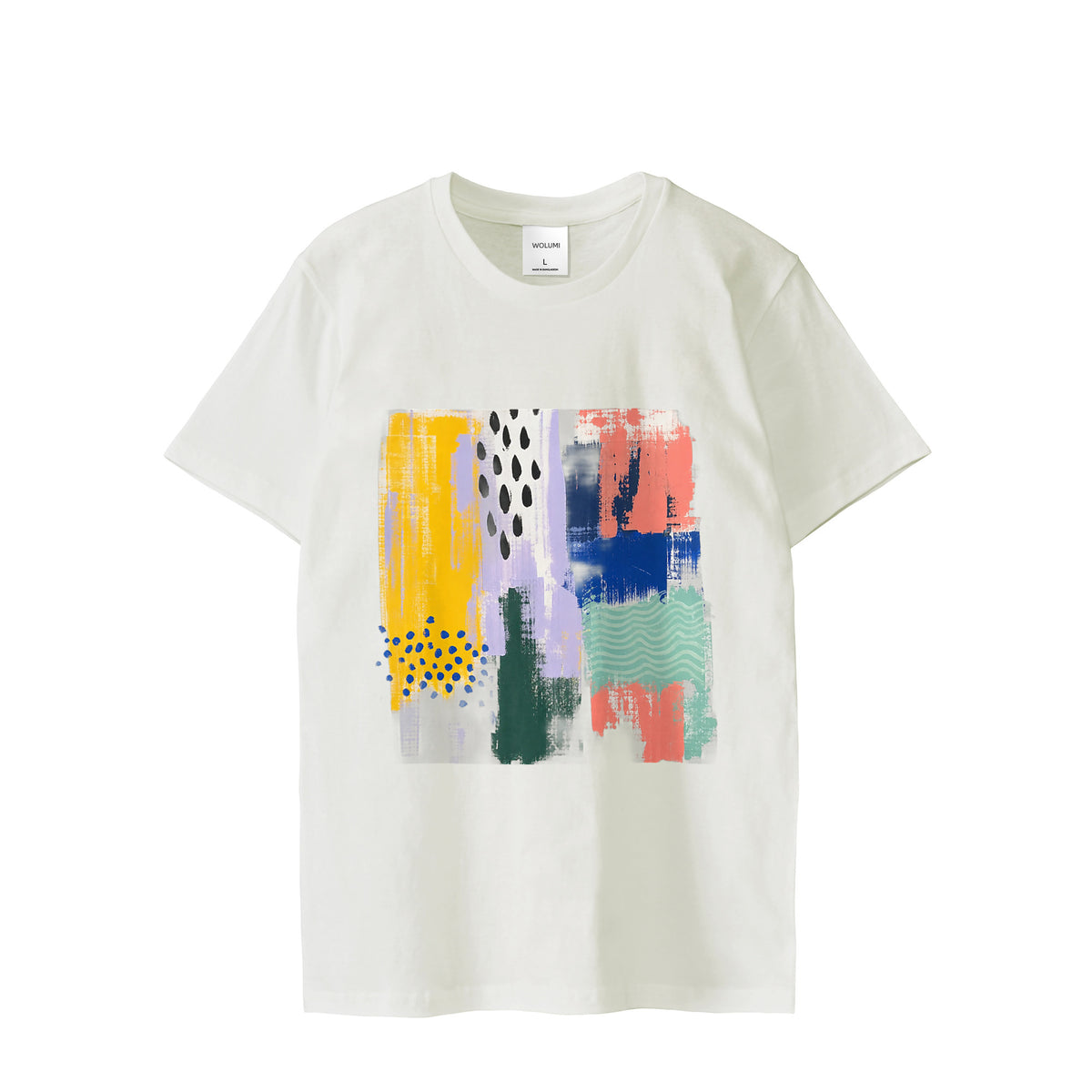 レギュラーフィットTシャツ white image