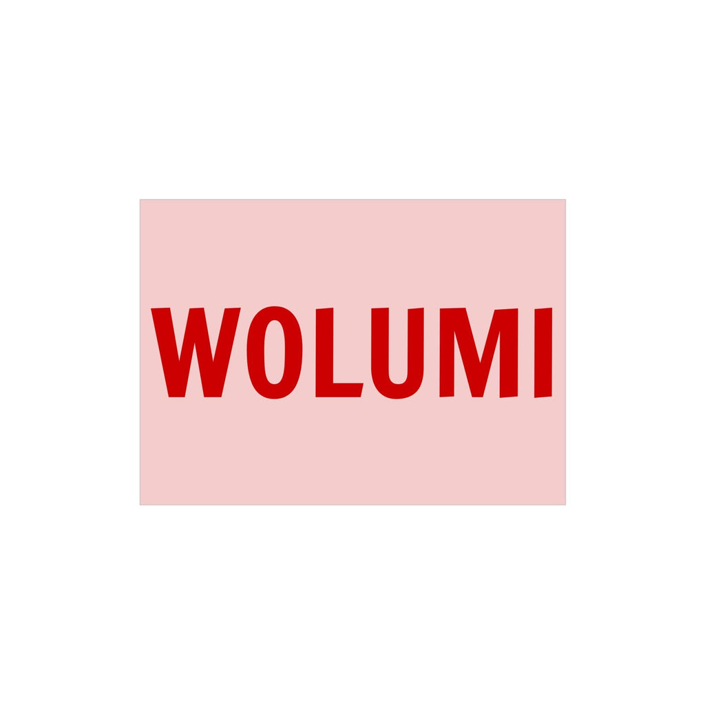 WOLUMIブランドタグ