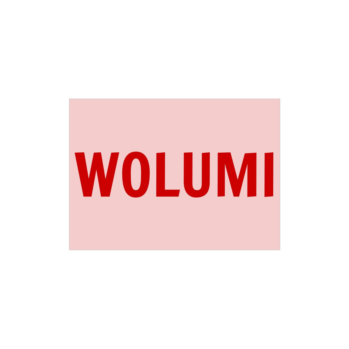WOLUMIブランドタグ