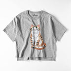 ビッグシルエットTシャツ gray image