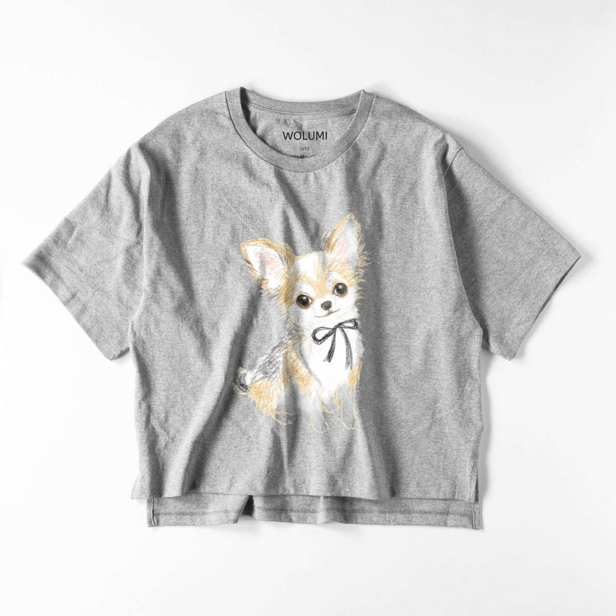 ビッグシルエットTシャツ gray image
