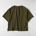 ビッグシルエットTシャツ olive-drab image