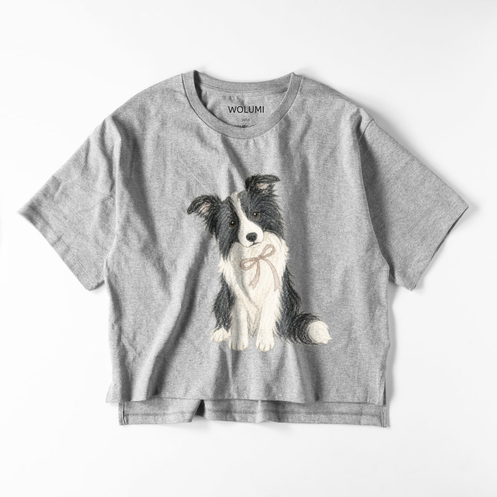 ビッグシルエットTシャツ gray image