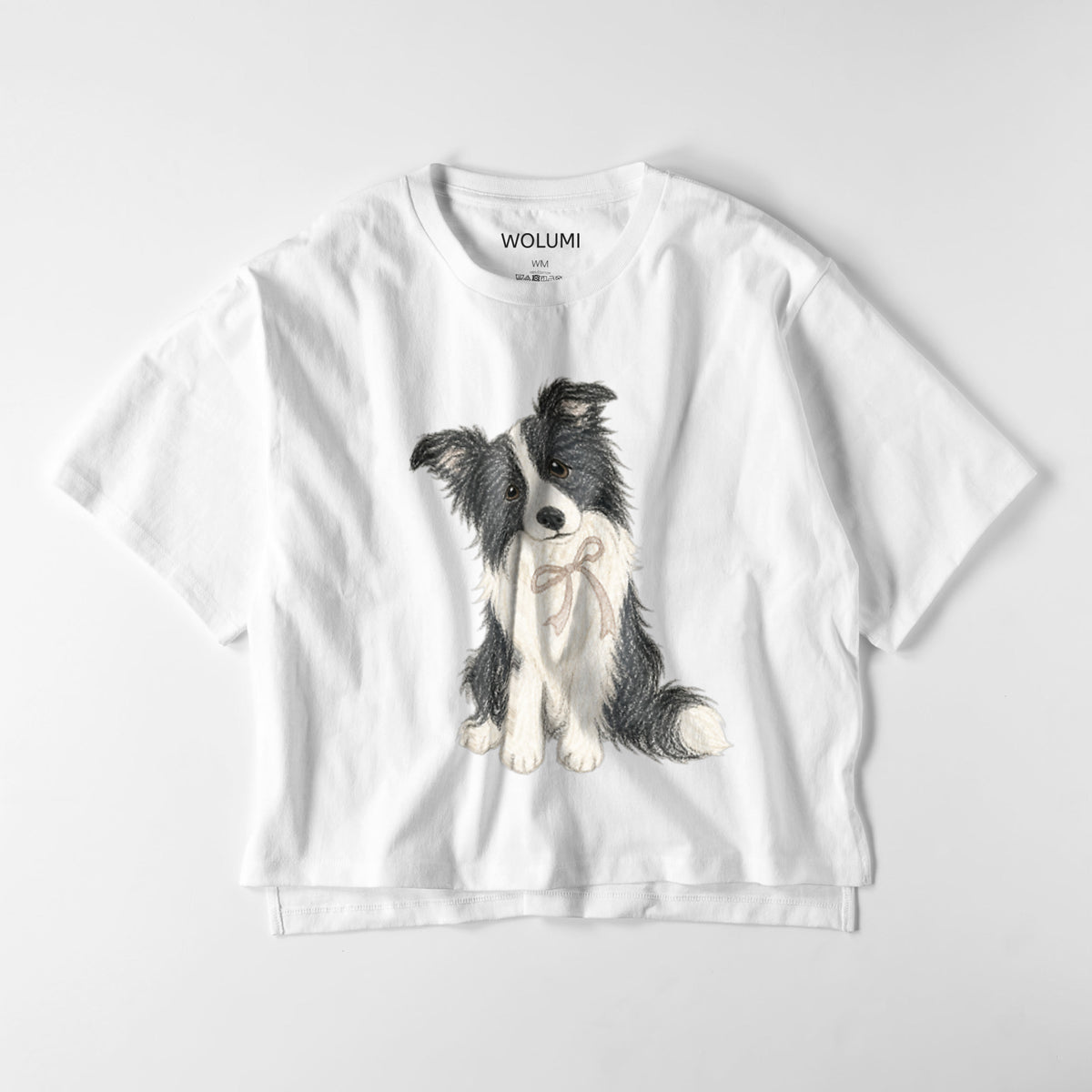ビッグシルエットTシャツ white image