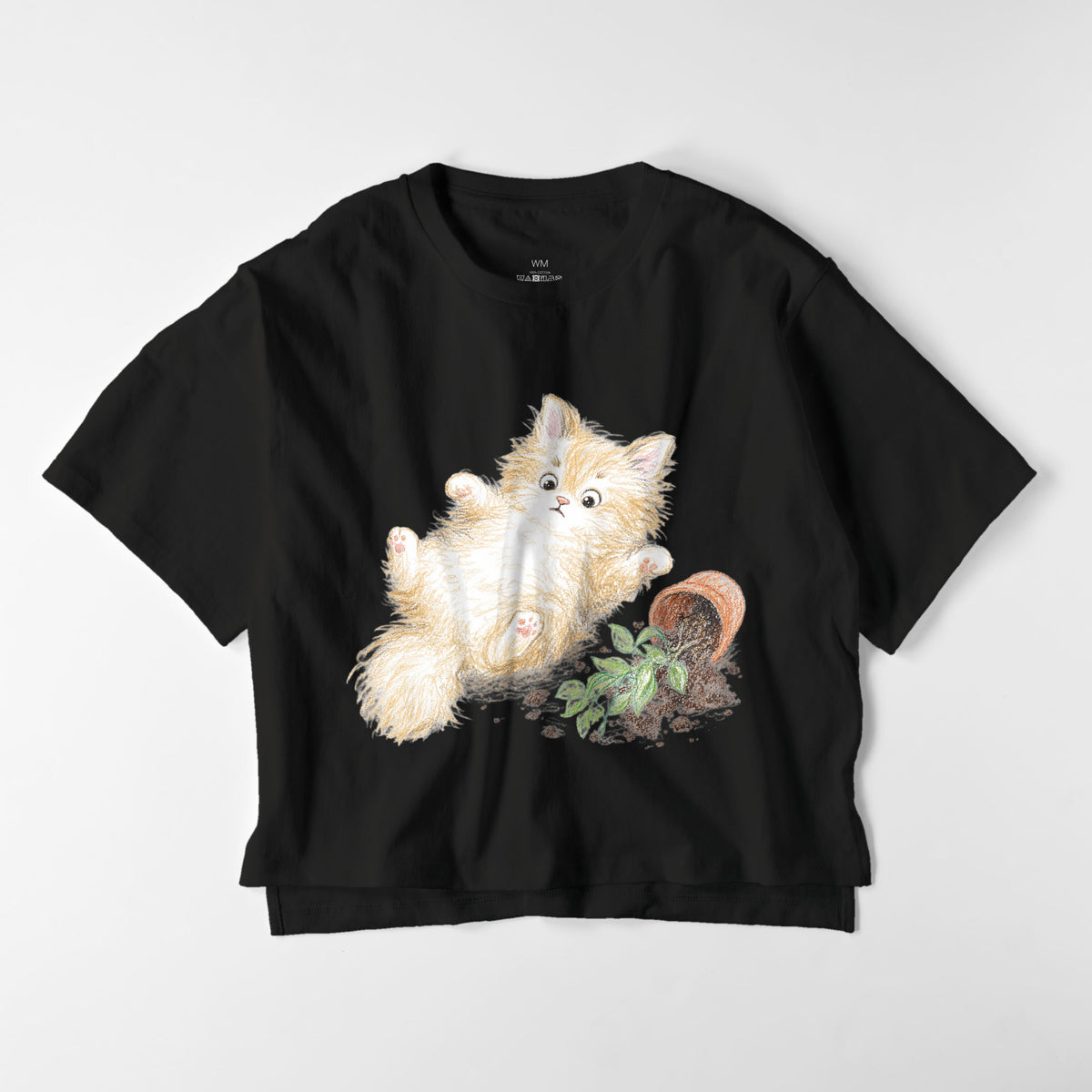 ビッグシルエットTシャツ black image