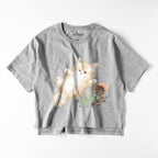 ビッグシルエットTシャツ gray image