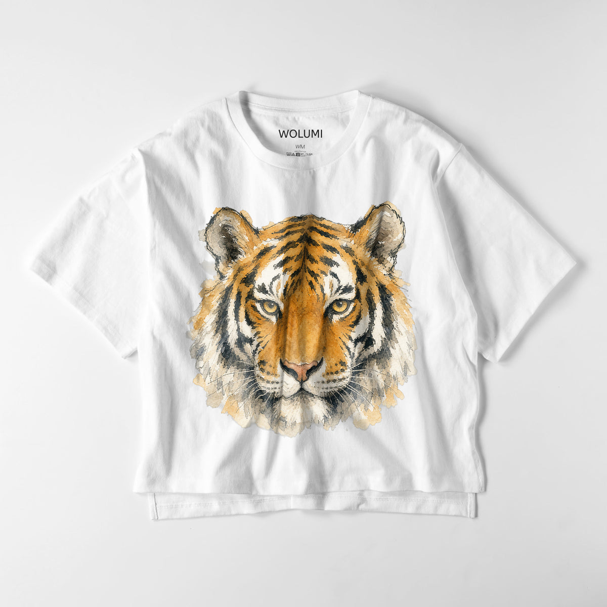 ビッグシルエットTシャツ white image
