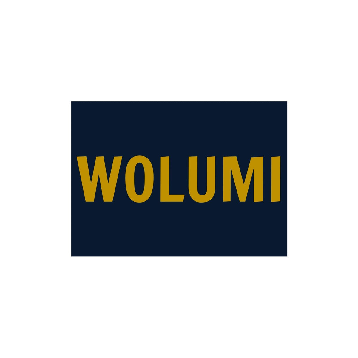 WOLUMIブランドタグ